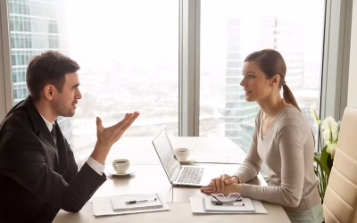 What should you be mindful of when dealing with a workplace conflict?